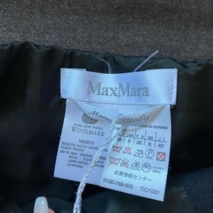 Brand new MaxMara wool skirt, never worn NWT